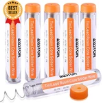 Pack Rosin Core Solder, 60-40 Tin Lead, 0.8MM, 20G For Electrical Soldering. Fixed Price $20.41.