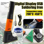 Led Display Soldering Iron Kit Cordless Usb Rechargeable Portable. Fixed Price $29.99.