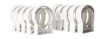 Snapnstrut 101-115HSPP White 10PACK Fba Surface Mount Polypropylene Pip.... Fixed Price $50.02.