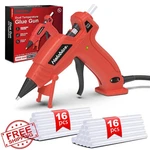 Halobios Mini Hot Glue Gun, Dual Temp, Red, With 32 Sticks. Fixed Price $27.99.