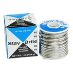 Harris SB861 Stay Brite Silver Bearing Solder 1/8" X Lb. Spool. Fixed Price $197.45.