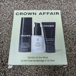 Crown Affair Mini Dry Hair Set Mousse Conditioner Finishing Gel 3 Pack - New. Fixed Price $24.99.