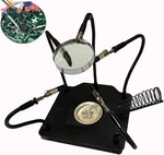 Soldering Station Helping With Magnifying Glass Third Stand To. Fixed Price $28.72.