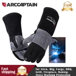 16" Leather Mig Welding Gloves 932 Heat/fire Resistant Reinforcements Forge Us. Fixed Price $29.98.