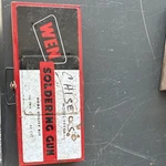 Wen Soldering Gun Case With Chisels Models 199K & 1960X. Fixed Price $60.00.