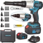 2-IN-1 Cordless Rivet/rivet Tool Electric Gun For NUTS(10/24",.... Fixed Price $282.99.