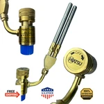 Hiatsu Double Flame Jet Turbo Torch Head - Heavy Duty Propane Brazing Sold. Fixed Price $75.09.