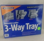 Werner Ac 18S 3-WAY Aluminum Tray Extension Ladder Standoff Comfort Step. Fixed Price $24.95.