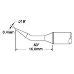 Metcal STTC-840LL Cartridge, Conical, Sharp, Bent 30 0.4 Mm. Fixed Price $53.07.
