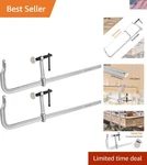 Maxpower 2-PIECE Set Of 24-INCH F-clamps With Rotating Pads Ideal For Welding. Fixed Price $148.99.