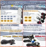 Stark Hid Replacement Bulbs Pair Only For Kit - Single / Dual Bixenon. Fixed Price $7.79.