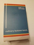Eurkitchen Culinary Butane Torch With Regulator Dial (HH10). Fixed Price $17.50.