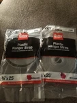 Oatey 25' Hanger Plastic Strap. 3/4" Plumbers Lot Of 2. D4. Fixed Price $20.00.