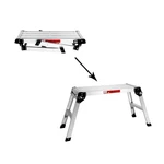 30" Aluminum Folding Work Platform Drywall Ladder 330 Lbs Non-slip Bench. Fixed Price $51.48.