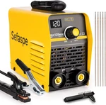 Portable 110V Smart Welder With Digital Display & Full Kit, 120A Igbt Inverter. Fixed Price $94.99.