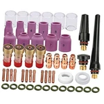 Zinger 53PCS Tig Welding Torch Stubby Gas Lens #10 Glass Cup Kit. Fixed Price $41.51.