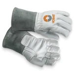 Hobart Mig Welding Gloves, Goat Skin And Cow Split Leather, Gray, X-large,. Fixed Price $24.99.