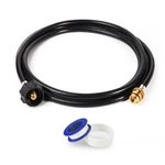 Gaspowor HOSE,5FT Adapter Hose,propane Tank Feet, Black. Fixed Price $22.35.