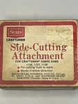 Sears Craftsman Side-cutting Attachment For Sabre Saws Model# 27715. Fixed Price $8.99.