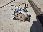 1960S Craftsman 7" Electric Hand Saw Model 315.27802. Fixed Price $50.00.