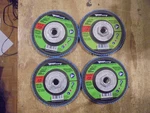Forney 71931 Zirconia Aluminum 60 And 80 Grit 13,300 Blue Flap Disc 4-1/2. Fixed Price $19.99.