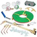 Professional Welding And Cutting Torch Kit Regulators Brass Tool Case Metalwork. Fixed Price $133.97.