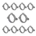 Highcraft HINGG-34-10 Industrial Decor Hinged Split Ring Pipe 3/4 In., Chrome. Fixed Price $30.99.