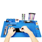 Kaisi Heat Insulation Silicone Repair Mat With Scale Ruler And Screw.... Fixed Price $18.58.