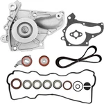 Engine Timing Belt Kit With Water Pump Compatible 1987-2001 Toyota Camry. Fixed Price $116.38.