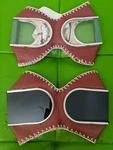 Vtg? Steampunk Welding Goggles/clear Glass Plates (2). Fixed Price $60.00.