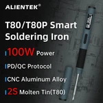Alientek T80P Soldering Iron Adjustable Temperature Tool Dc 20V 80-450 Prec. Fixed Price $75.81.