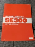 Suzuki Oem 1981 Generator SE300 Factory Service Manual SR-4001-E-03. Fixed Price $14.99.