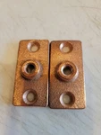 Oatey 3/8 In. Copper Pipe Support Ceiling Plate, 2PK. Fixed Price $16.99.