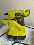 Ryobi One+ 18V Cordless Compact Glue Gun Kit W/ Battery And Charger. Fixed Price $39.95.