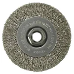 Weiler 13081 4" Narrow Crimped Wire Wheel, .014, 5/8"-11 Unc A.h. (TLNA-4). Fixed Price $26.45.