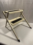Vintage Rare Black & Decker Stowaway Folding Metal Step Stool No 9600-10 Type. Fixed Price $59.99.