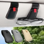 Teoenix Sunglass Holder For Car, 2 Pack, Carbon Fiber Black/red. Fixed Price $17.09.