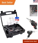 Fast-heating Soldering Gun Kit 260W & 200W With Molded Case Lead-free. Fixed Price $63.50.