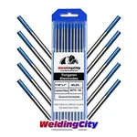 Weldingcity 10-PK Tig Tungsten Electrode 2% Lanthanated Blue 1/16X7" Us. Fixed Price $19.99.