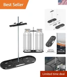 Steel Rv Dual Propane Mounting Rack For 40 Lbs Tanks, Double Gas Cy.... Fixed Price $66.99.