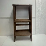 Vintage Wooden 2-STEP Folding Ladder Plant Stand Foot Great Condition. Fixed Price $69.93.