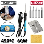 Handskit Electric Soldering Iron Adjustable Temperature Welding Stand. Fixed Price $16.72.