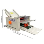 110V Adjustable Automatic Electric Paper Folding Machine ZE-8B/2. Fixed Price $711.92.