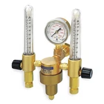 Harris 356-AR/HE-580 1 Stage Dual Flowmeter Regulator 5KZ68. Fixed Price $706.73.