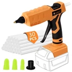 Mulwark Cordless Hot Glue Gun 100W For Milwaukee 18V Battery Handheld Orange. Fixed Price $31.95.
