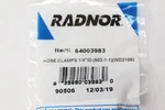 Radnor Hose Clamp Set 1/4" Id Stainless Steel 64003983. Fixed Price $8.99.