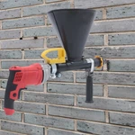 700W Electric Grouting Tool Mortar Gun Brick Pointing Applicator & 2 Nozzle 110V. Fixed Price $109.87.