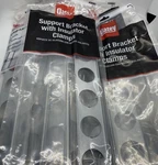 12 Pk Oatey Pipe Support Bracket W/ 1/2 Insulator Clamps 7-HOLE 33541 New. Fixed Price $79.95.
