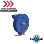 Coxreels EZ-SHWT-150, Safety Series Dual Hose Spring Rewind Welding W/ "t". Fixed Price $805.95.