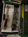 New Open Box Esab Victor Medalist 350 0384-2691 *missing Regulator*. Fixed Price $350.00.